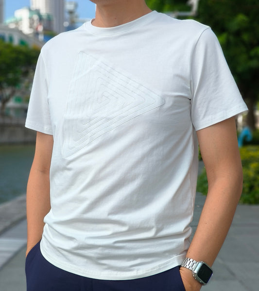 Consulus Creative Change Supima round-neck White T-shirt