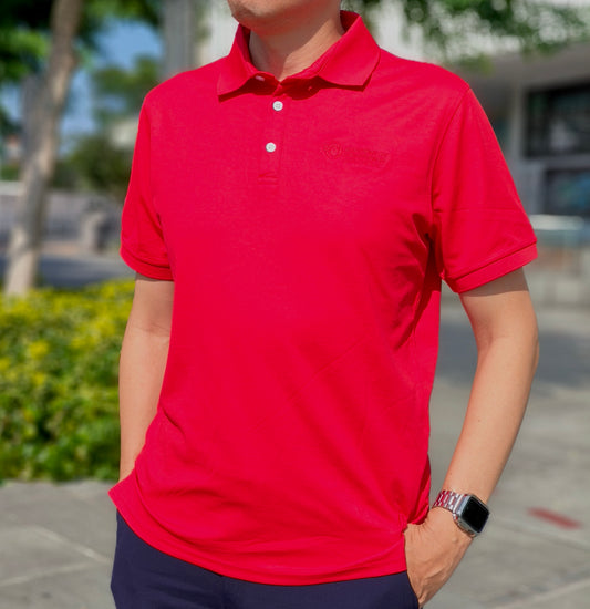 Economy of Communion Red Polo T-shirt